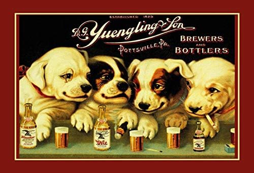Home Bar And Restaurant - Tin Sign For Yuengling Son and
