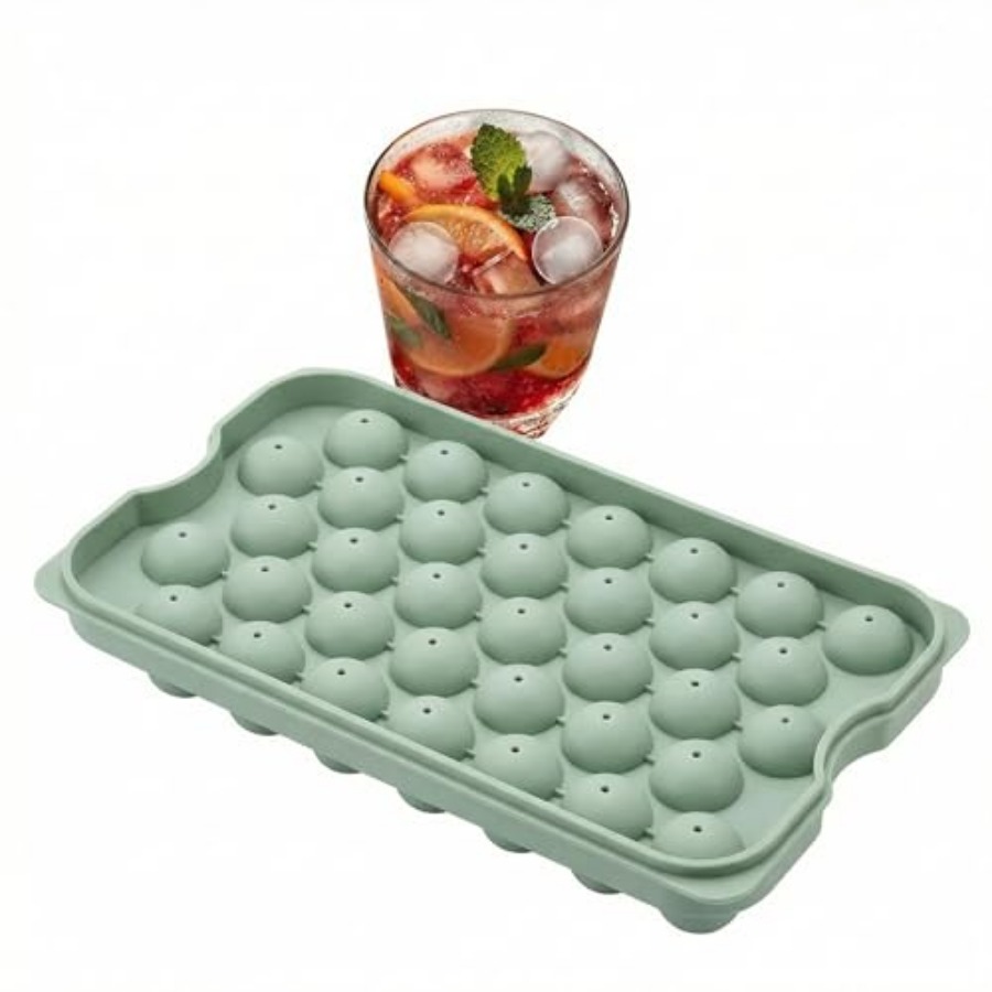 Ice Mold Sphere - Round Ice Ball Mold Tray 1