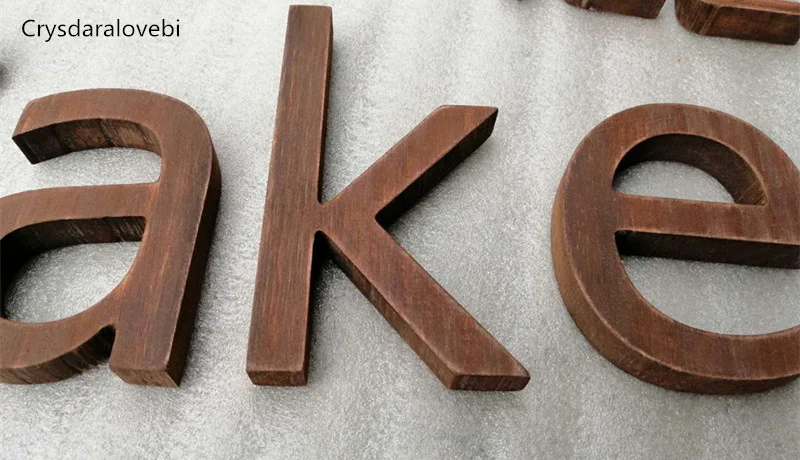 1pc Walnut Retro Wood Personal - Home Bar Word 리뷰 및 가격