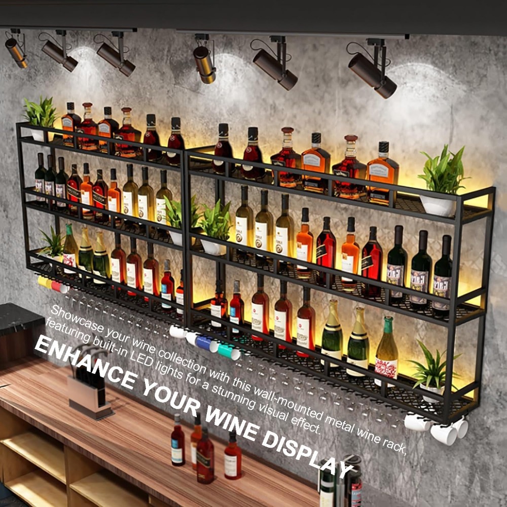 Large Heavy Duty 47in Wine Rac - Home Bar Shelf 리뷰 및 가격