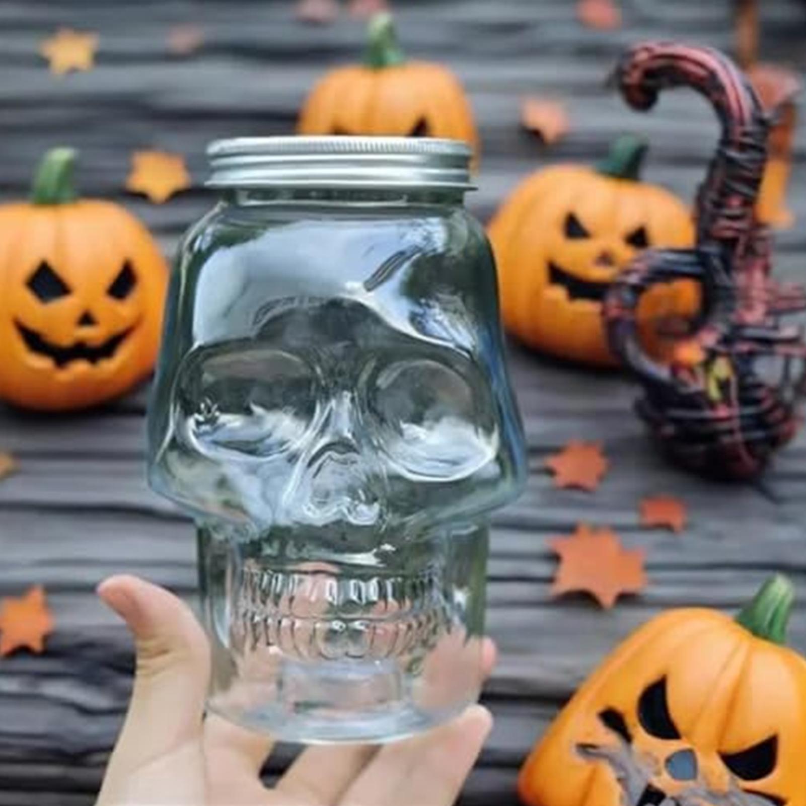 Skull Jars With Lid 500ml/800m - Home Bar Setup 리뷰 및 가격