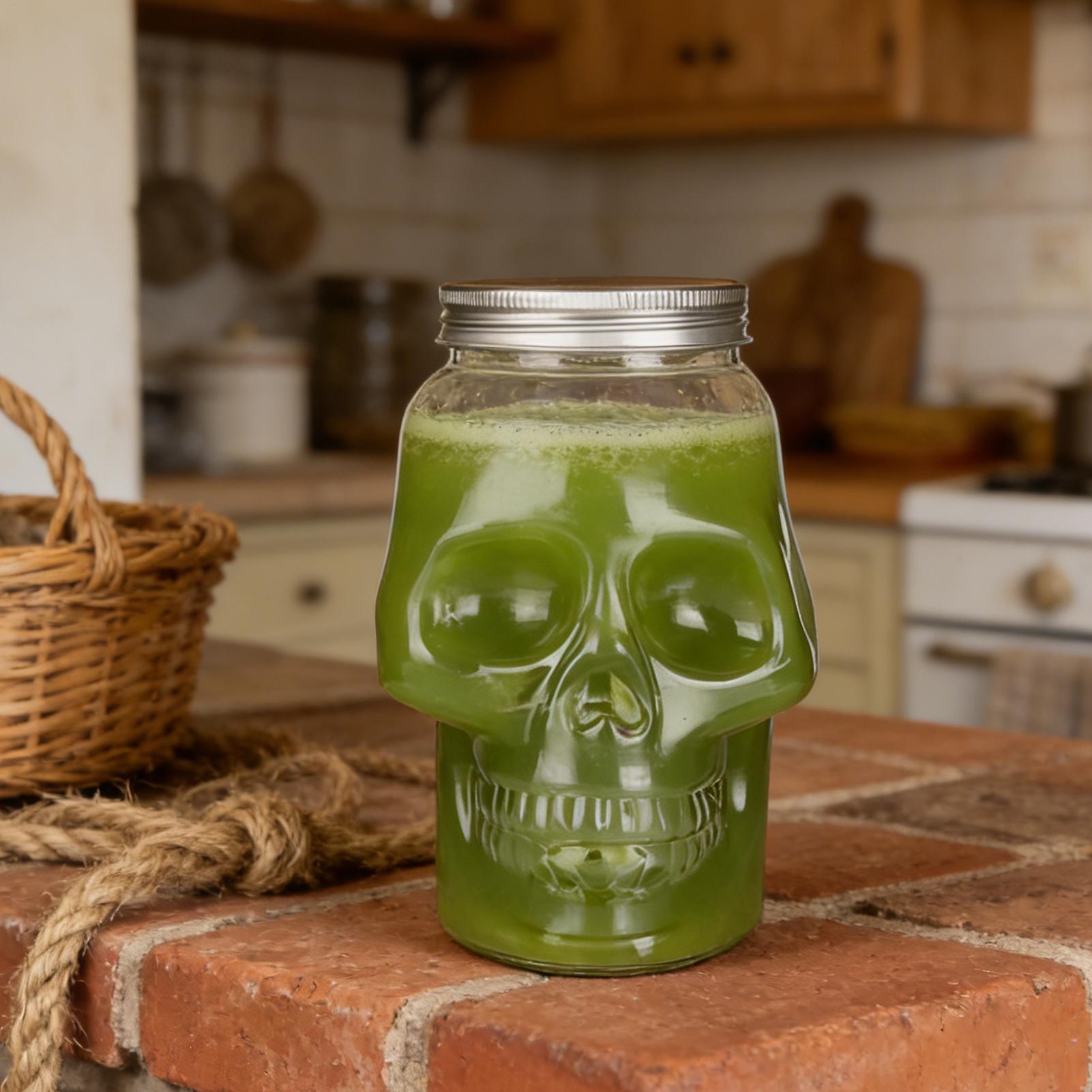 Skull Jars With Lid 500ml/800m - Home Bar Setup 리뷰 및 가격