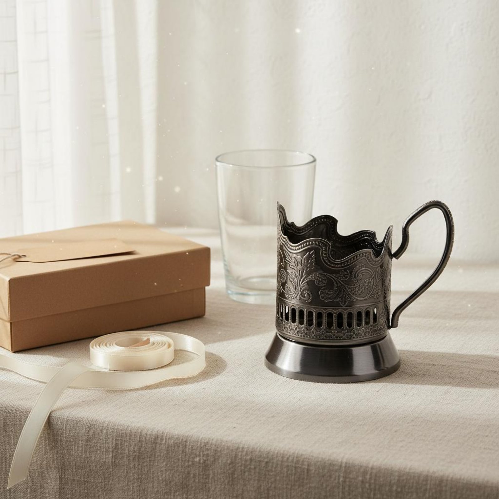 Podstakannik Retro Design Russ - Old Fashioned Glass 리뷰 및 가격
