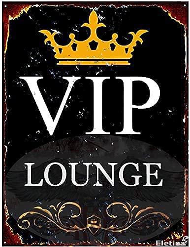 Metal tin Sign Decor VIP Loung - Home Bar Lounge 리뷰 및 가격