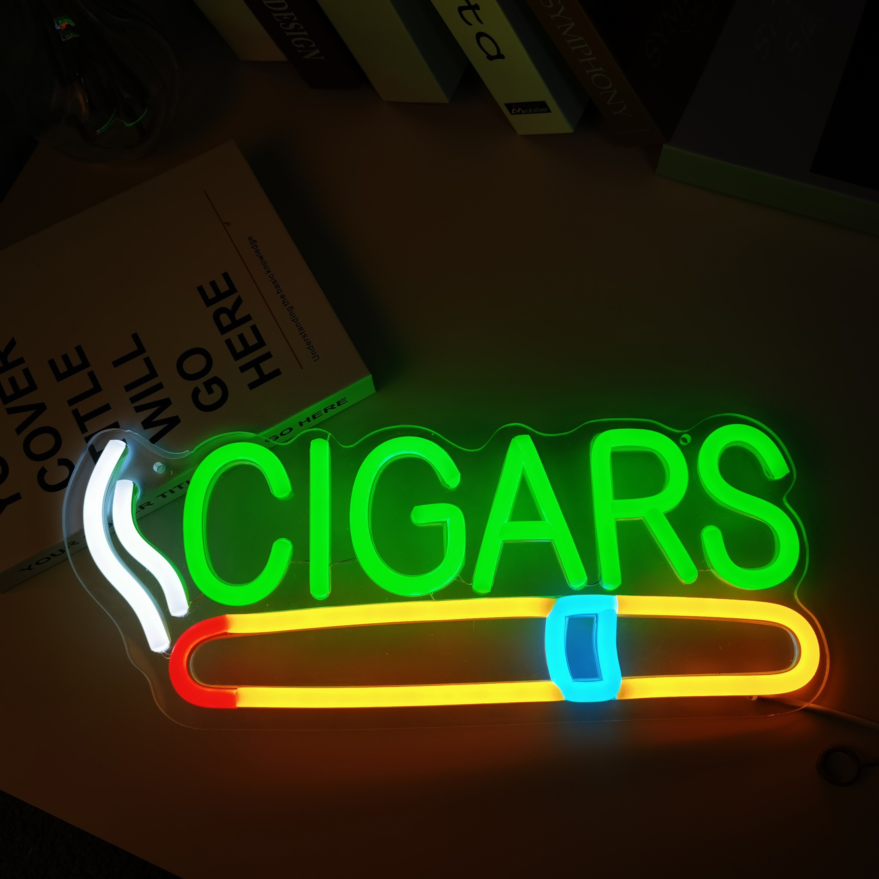 Cigar Shop Neon Sign, For Home - Home Bar Lounge 리뷰 및 가격