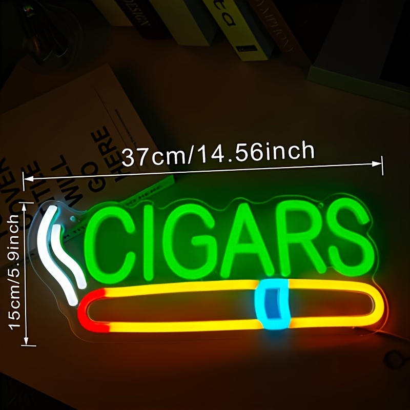 Cigar Shop Neon Sign, For Home - Home Bar Lounge 리뷰 및 가격