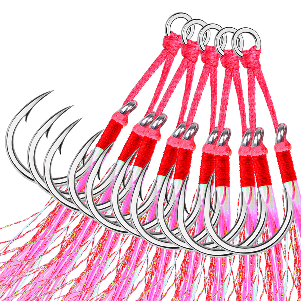 5Pairs Double Barbed Assist Ho - Jigger Double Sided 리뷰 및 가격