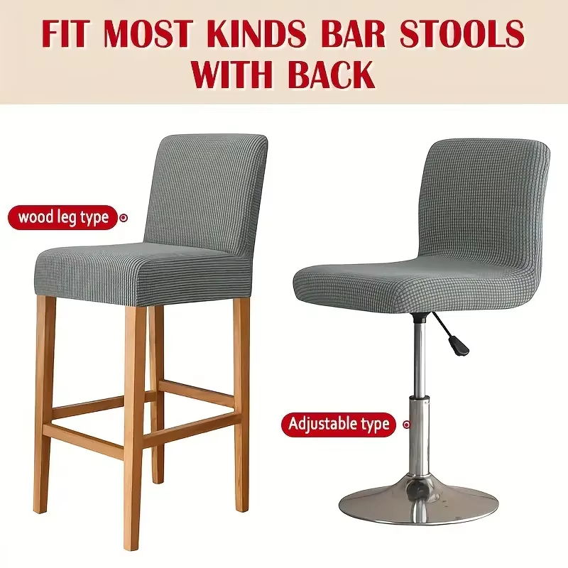 Jacquard Bar Stool Chair Cover - Home Bar Lounge 리뷰 및 가격