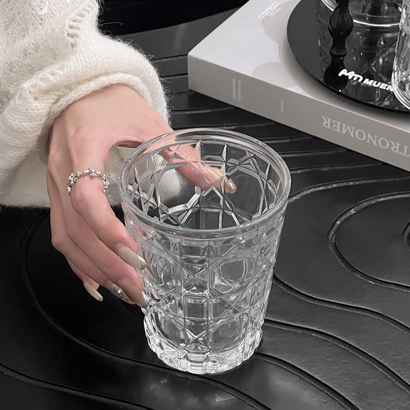 2pcs 310ml Vintage Diamond Pat - Old Fashioned Glass 리뷰 및 가격