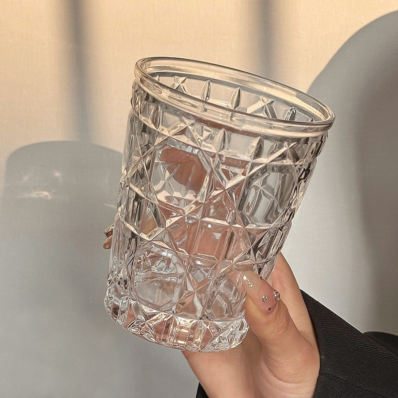 2pcs 310ml Vintage Diamond Pat - Old Fashioned Glass 리뷰 및 가격