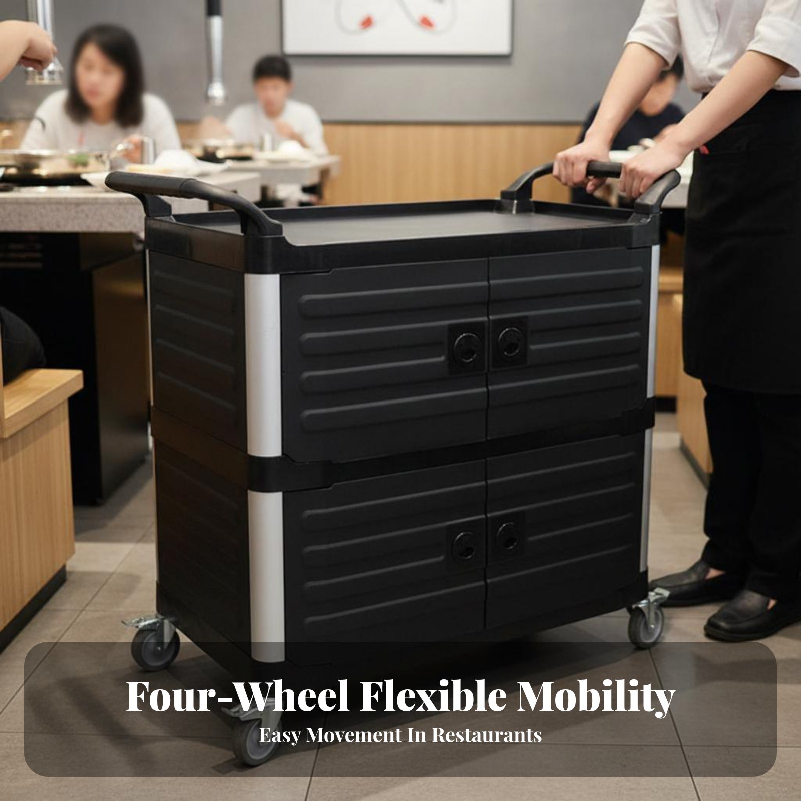 3-Tier utility Cart with caste - Home Bar Shelf 리뷰 및 가격