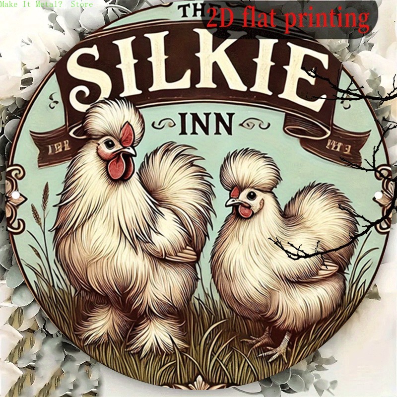 Vintage The Silkie Inn Round T - Home Bar Accessories 리뷰 및 가격