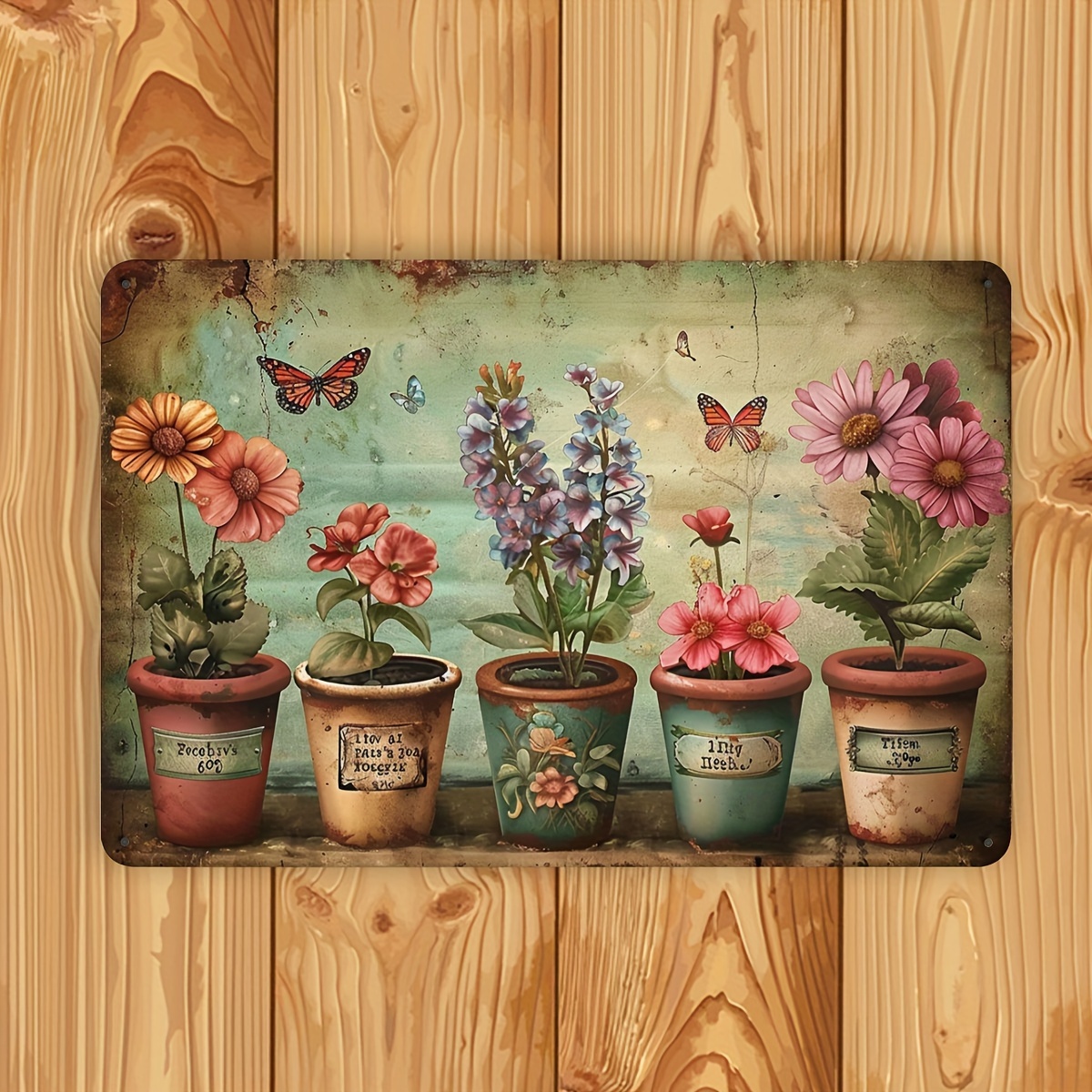 Garden of Life Vintage Metal S - Home Bar And Restaurant 리뷰 및 가격