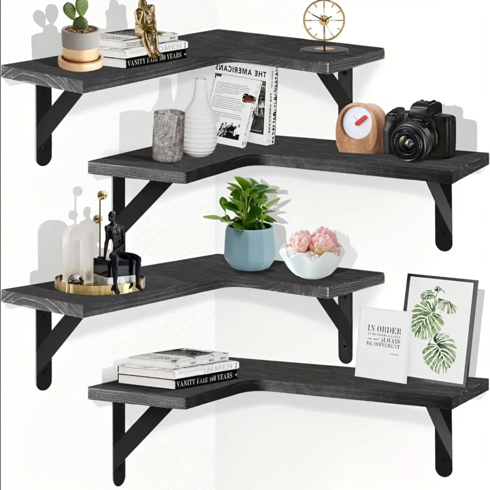 Natural Wood Grain Floating Sh - Home Bar Shelf 리뷰 및 가격