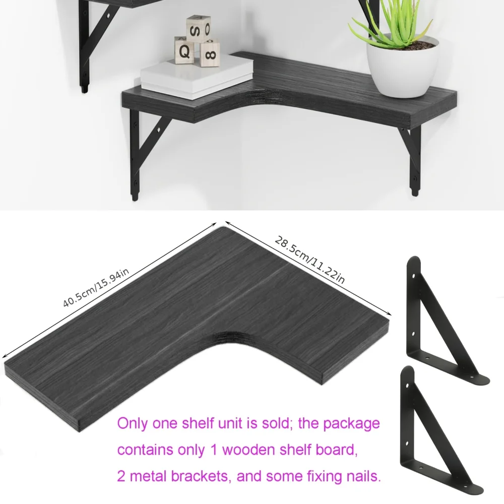 Natural Wood Grain Floating Sh - Home Bar Shelf 리뷰 및 가격