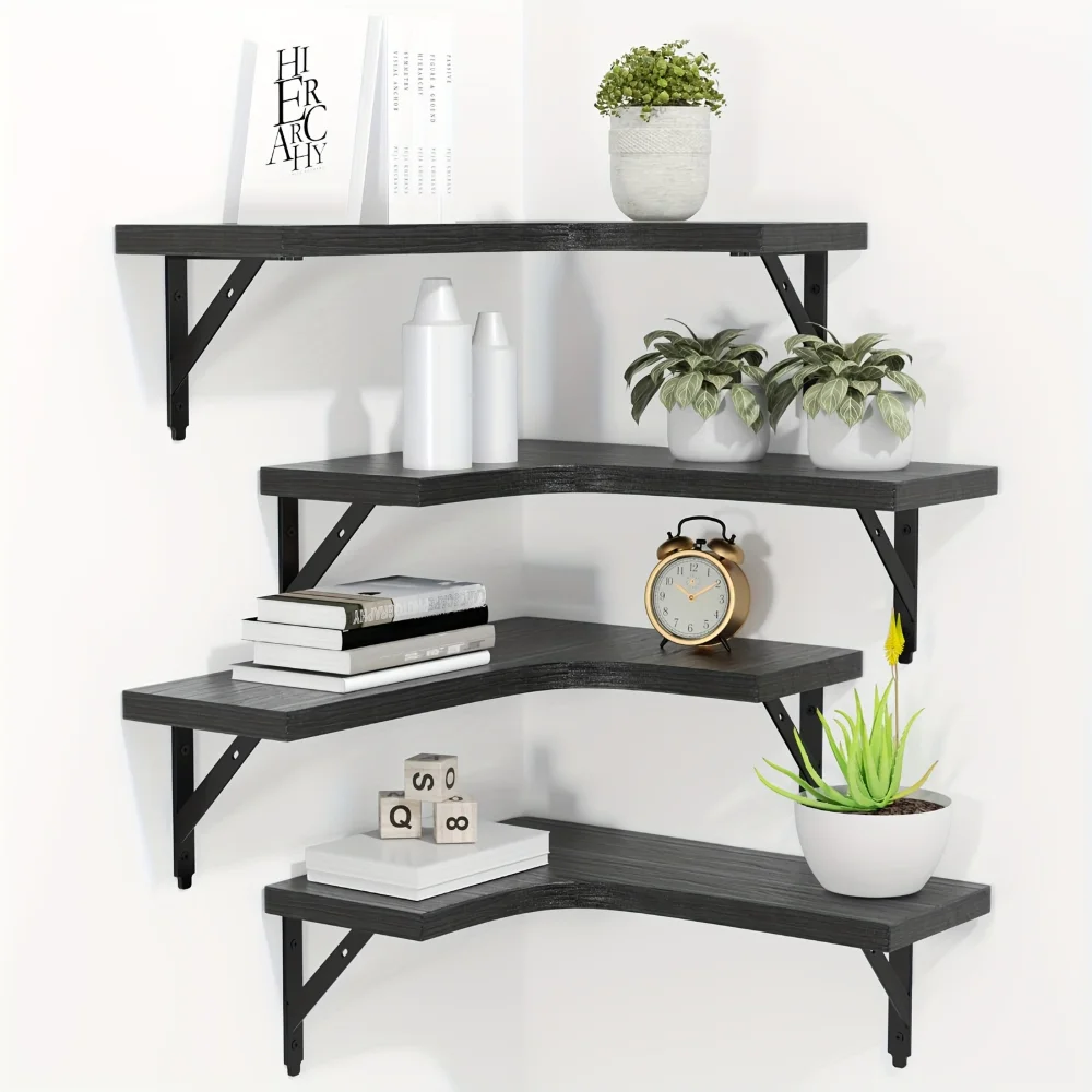 Natural Wood Grain Floating Sh - Home Bar Shelf 리뷰 및 가격