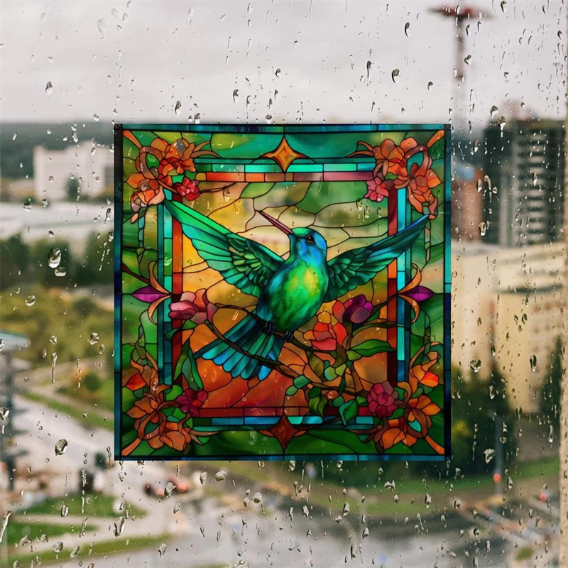 Retro Colorful Stained Humming - Old Fashioned Glass 리뷰 및 가격