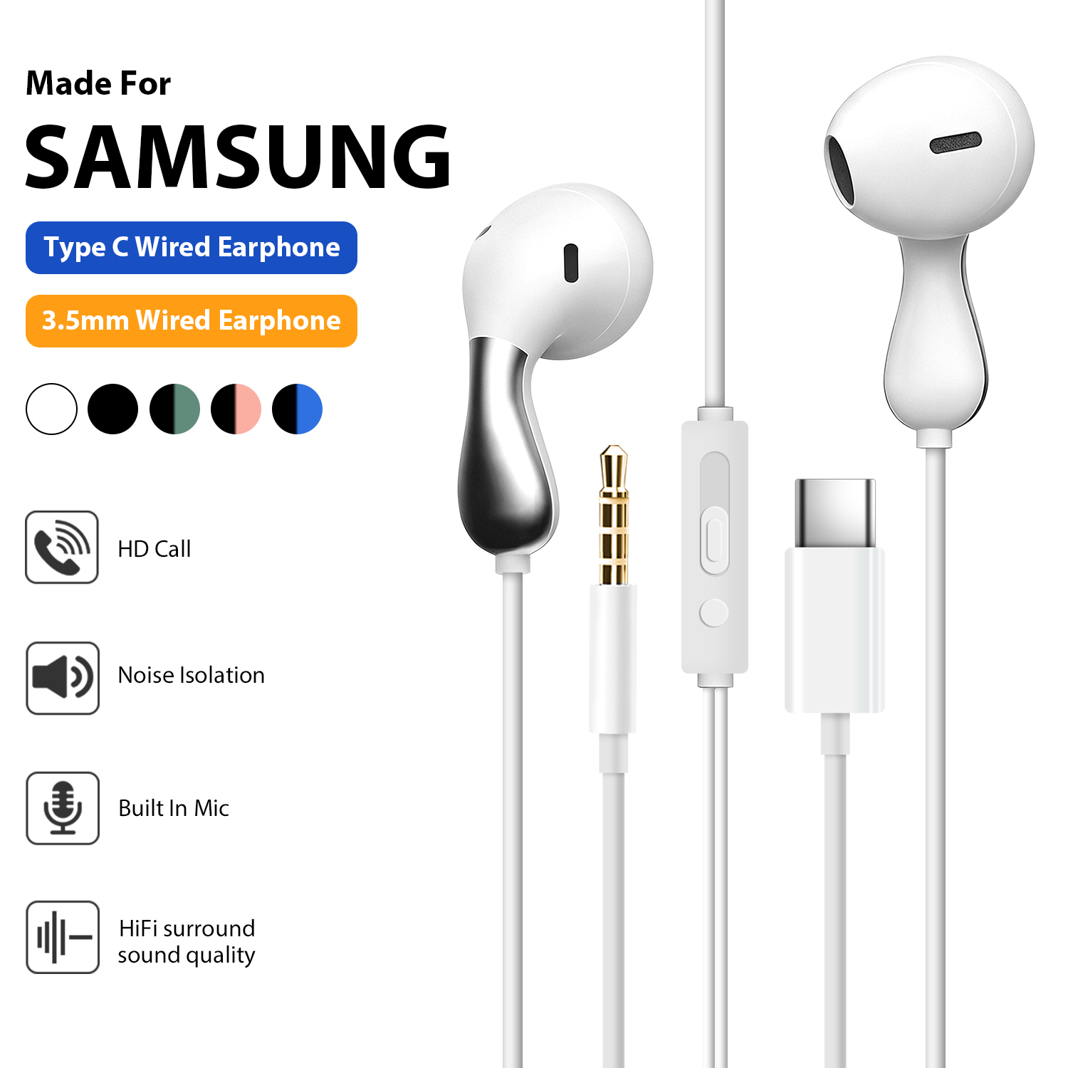 USB Type C Wired Headphones Fo - Home Bar Iphone 리뷰 및 가격