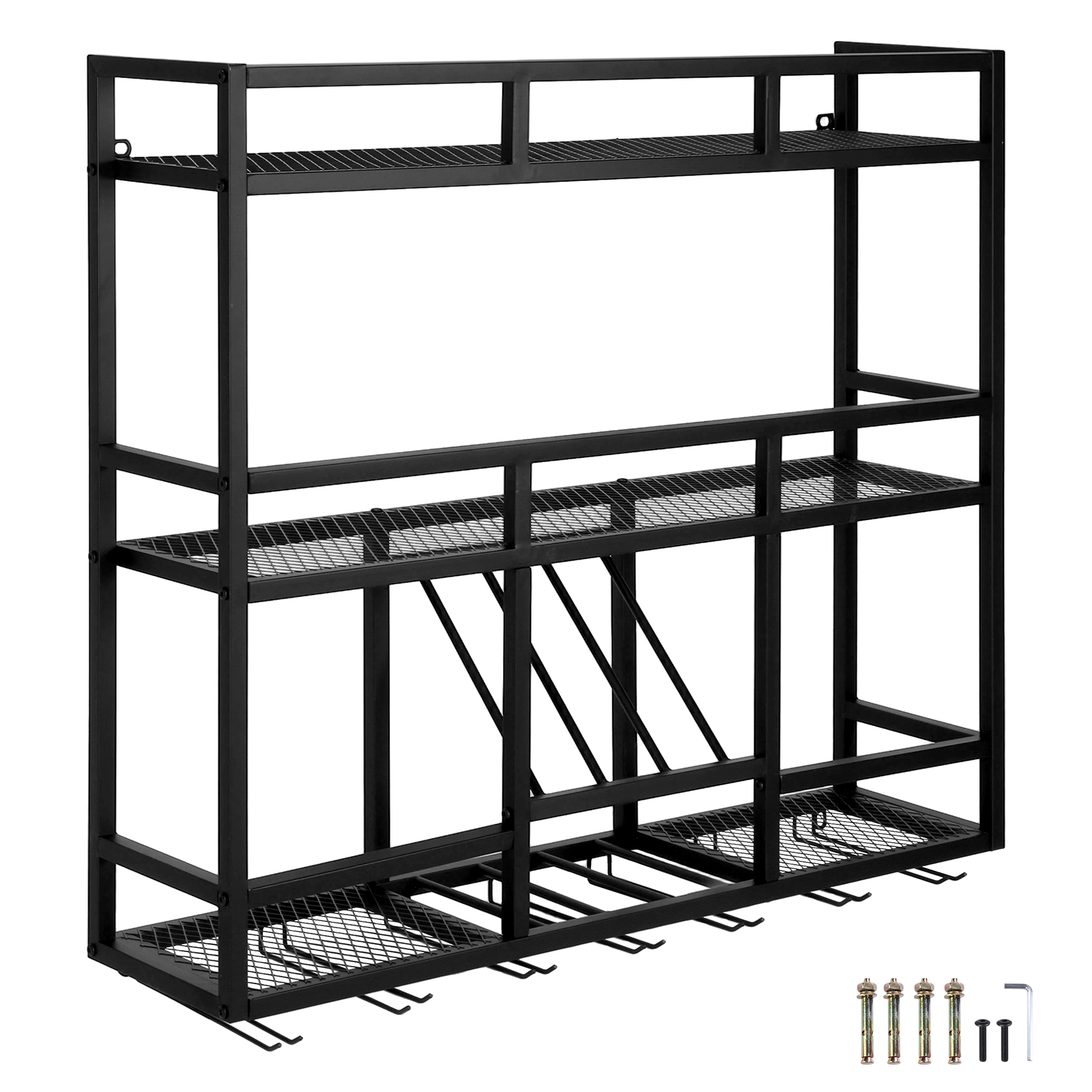 3 Tiers Floating Wine Bottle S - Home Bar Shelf 리뷰 및 가격