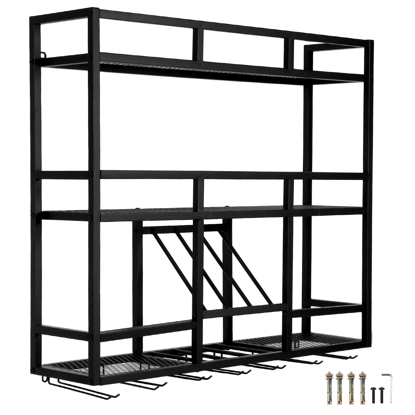 3 Tiers Floating Wine Bottle S - Home Bar Shelf 리뷰 및 가격