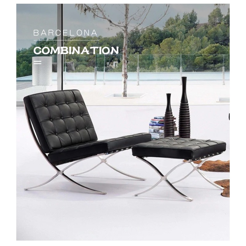 Home Barcelona Chair Leather L - Home Barcelona 리뷰 및 가격