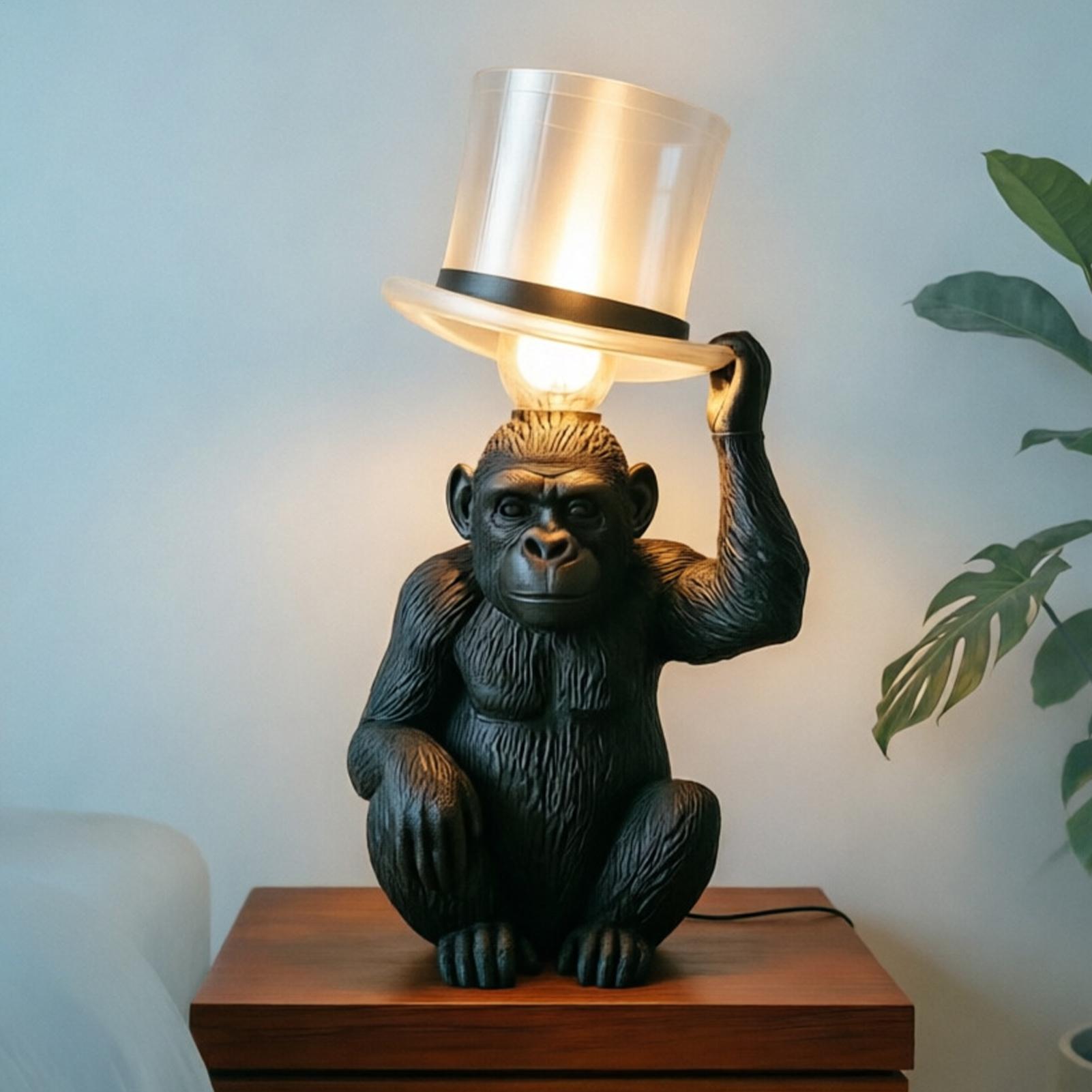 Monkey Lamp Top Hat Monkey Res - Home Bar Setup 리뷰 및 가격