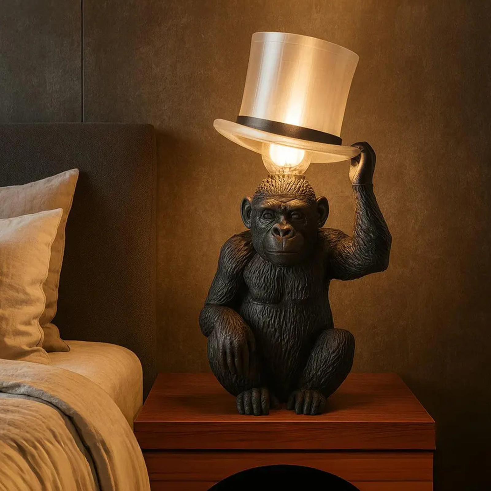 Monkey Lamp Top Hat Monkey Res - Home Bar Setup 리뷰 및 가격