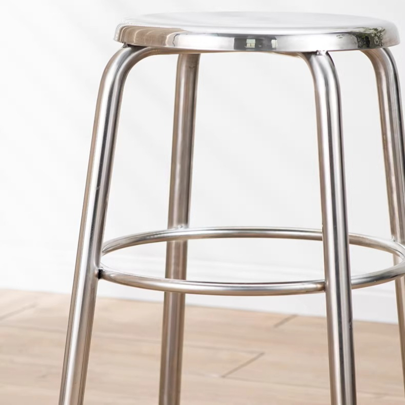 304 Stainless Steel Round Stoo - Home Bar Lounge 리뷰 및 가격