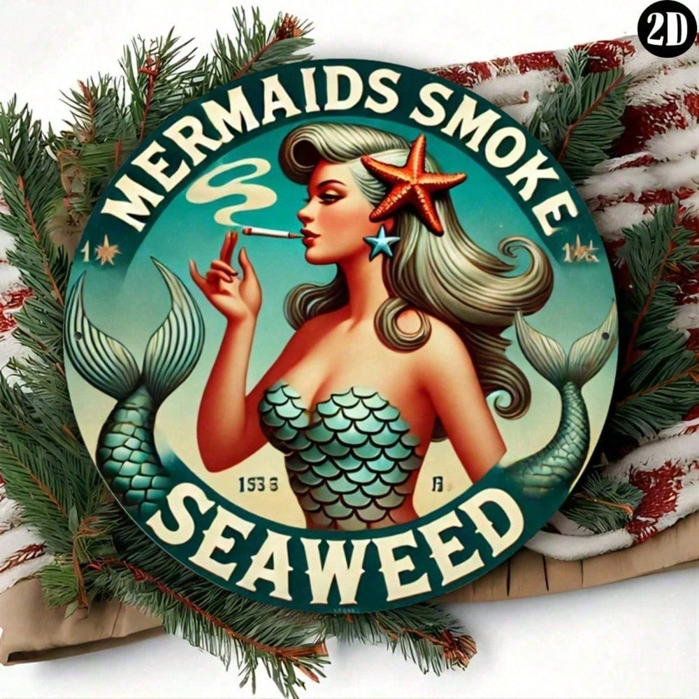Vintage Mermaid Seaweed Smoke  - Home Bar Cafe 리뷰 및 가격