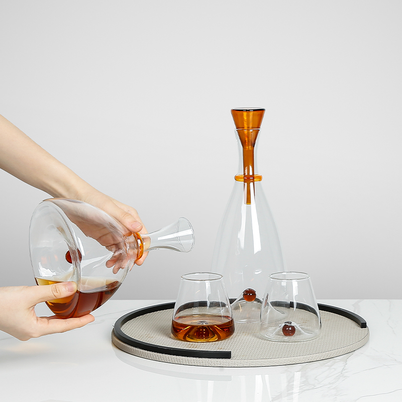 Modern Minimalist Glass Decant - Home Bar And Cabinet 리뷰 및 가격