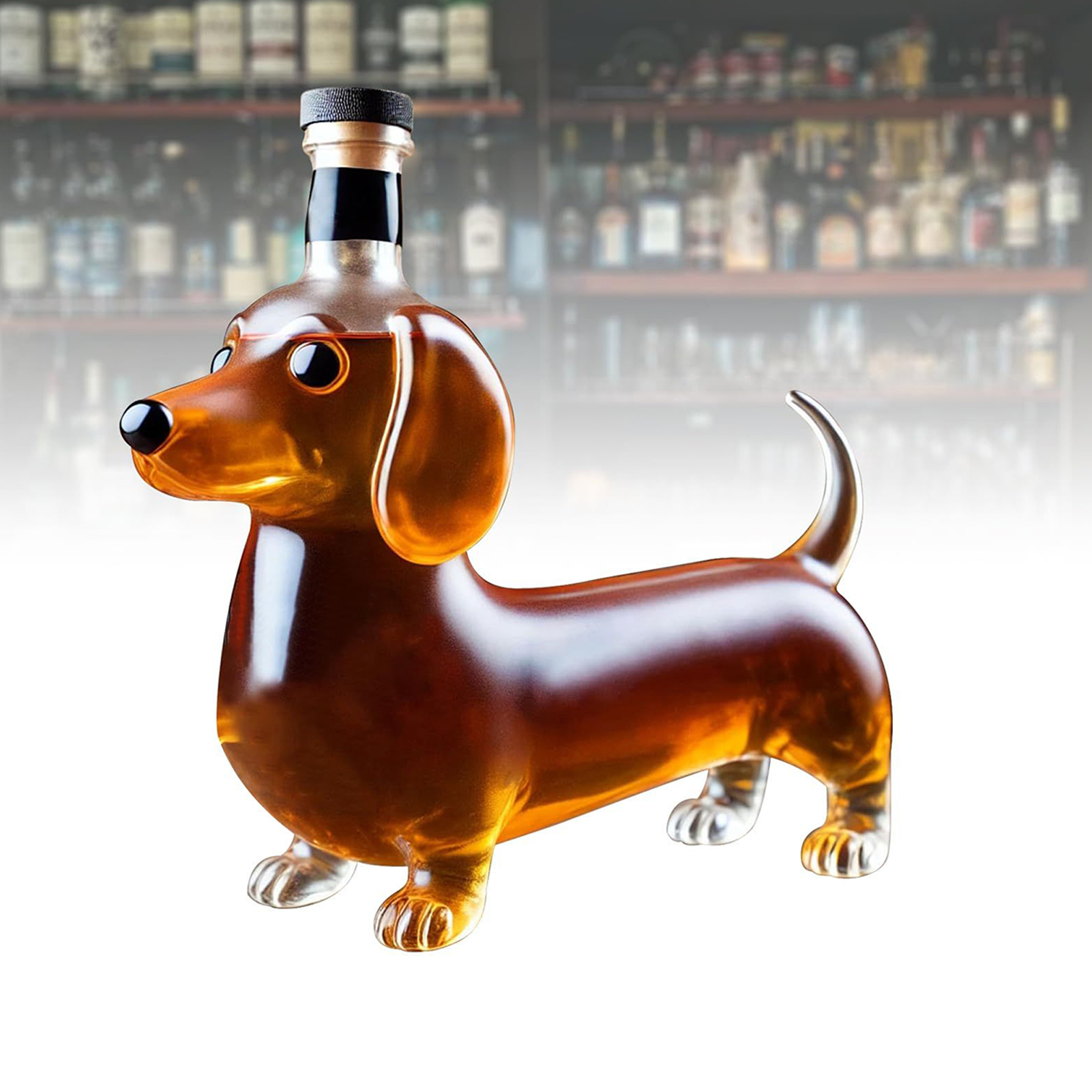 Whiskey Glass Liquor Bottle Da - Home Bar Shelf 리뷰 및 가격