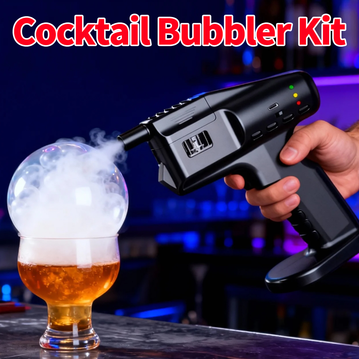 USB Rechargeable Cocktail Smok - Smoking Gun Kit 리뷰 및 가격