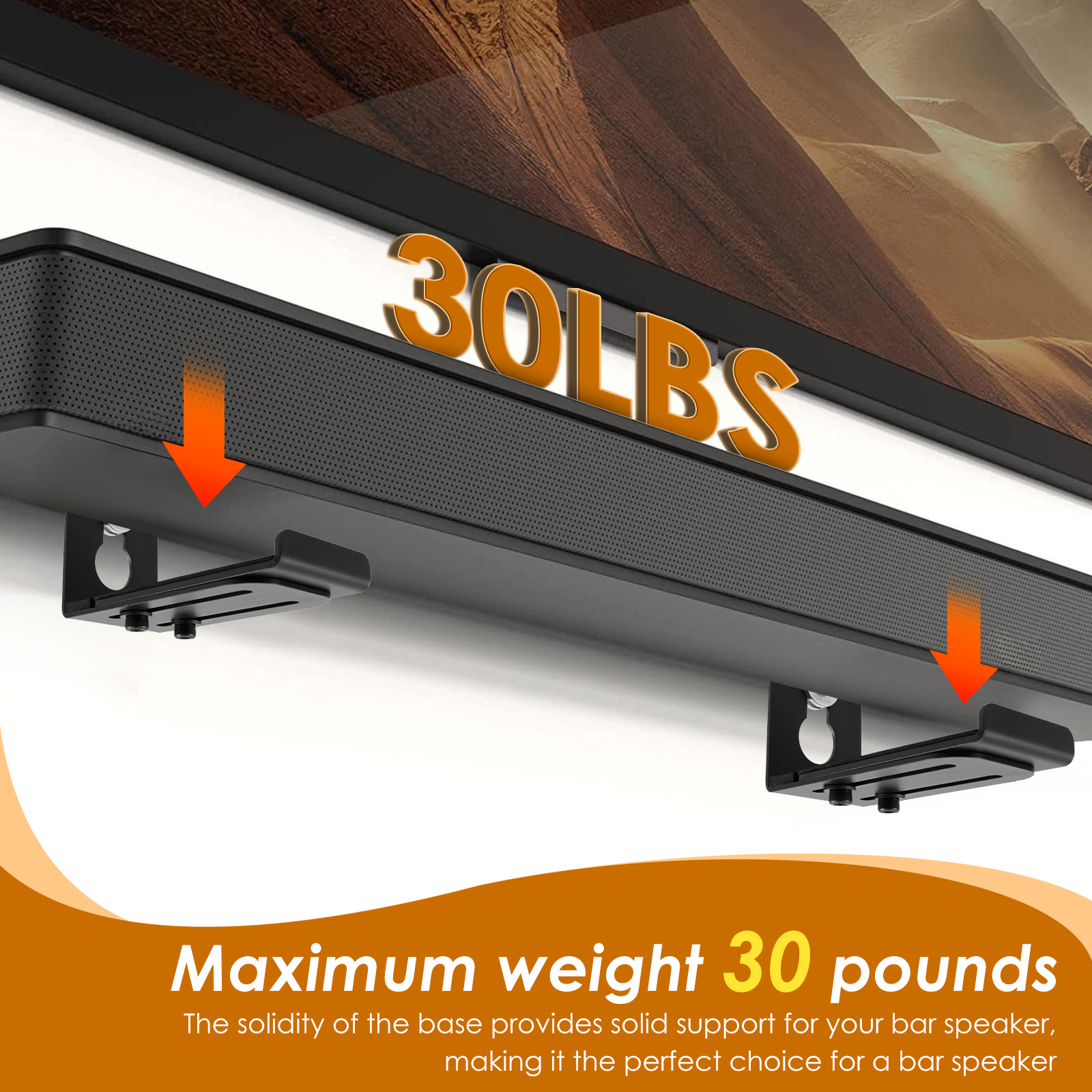 2Pcs Soundbar Speaker Stands W - Home Bar Accessories 리뷰 및 가격