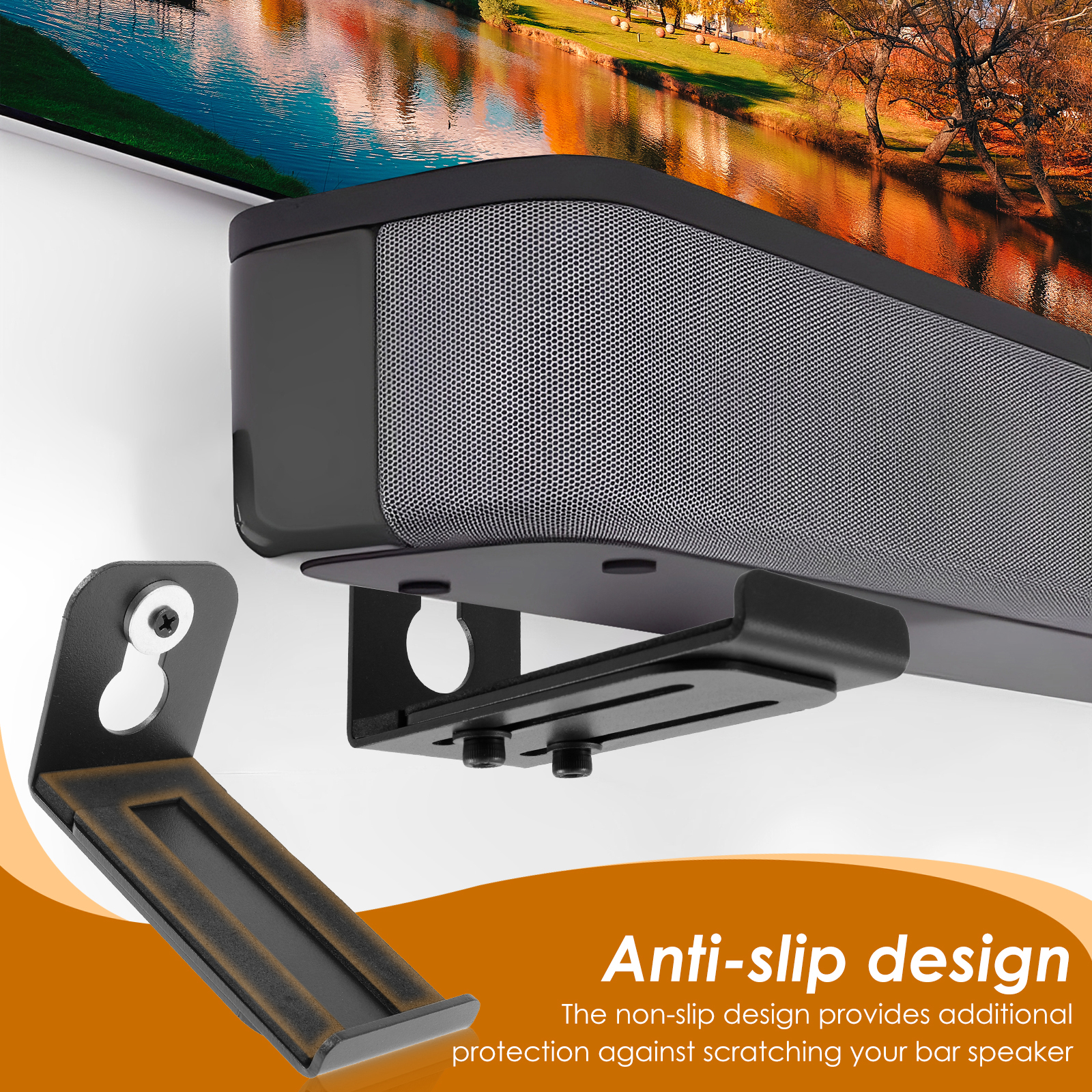 2Pcs Soundbar Speaker Stands W - Home Bar Accessories 리뷰 및 가격