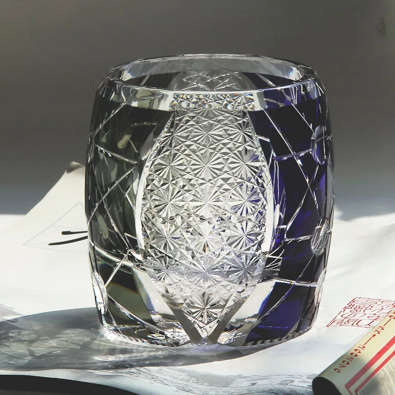 9.5 oz Heavy Edo Kiriko Tyle W - Old Fashioned Glass 리뷰 및 가격