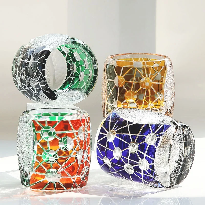 9.5 oz Heavy Edo Kiriko Tyle W - Old Fashioned Glass 리뷰 및 가격