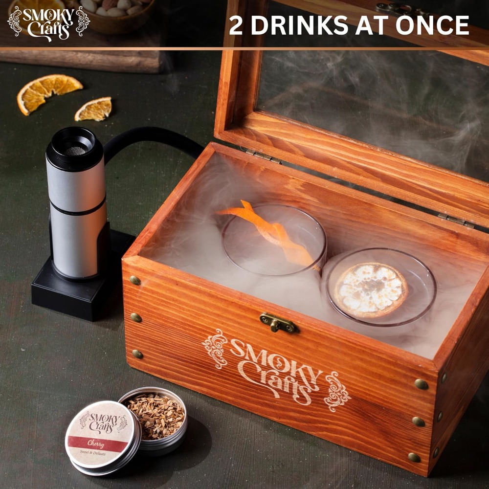 Whiskey Smoker Kit with Smoke  - Smoking Gun Kit 리뷰 및 가격
