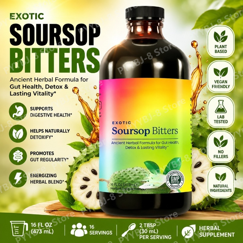Soursop Bitters Drops Liquid 4 - Bitters Bottle Set 리뷰 및 가격