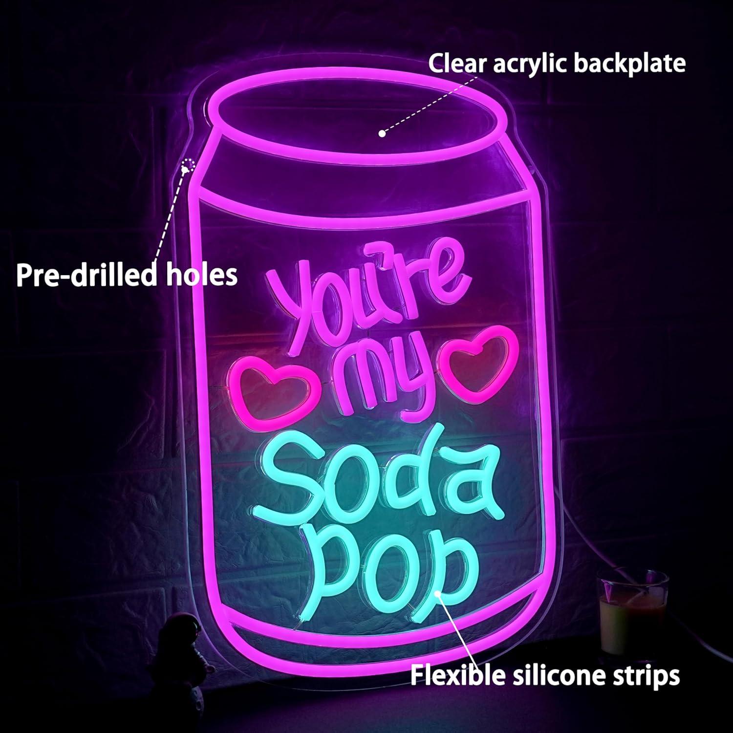 Romantic Neon Sign Dimmable LE - Home Bar Signs 리뷰 및 가격