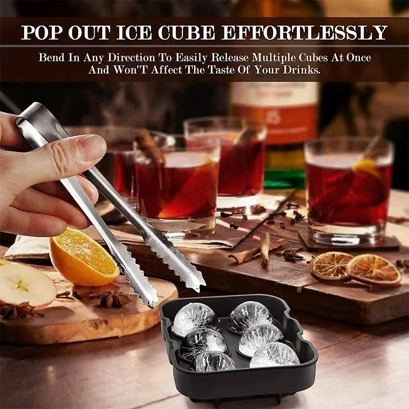 1pc Ice Cube Trays Silicone Ic - Ice Mold Sphere 리뷰 및 가격