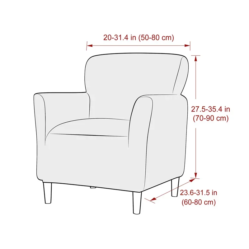 1PC Water Repellent Tub Sofa C - Home Bar Lounge 리뷰 및 가격