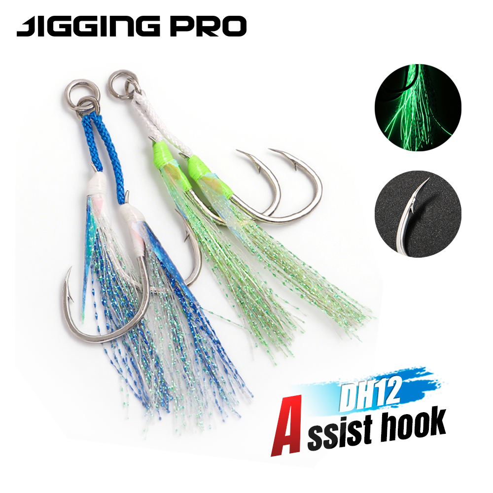 JIGGING PRO 2pcs Twin Assist H - Jigger Double Sided 리뷰 및 가격