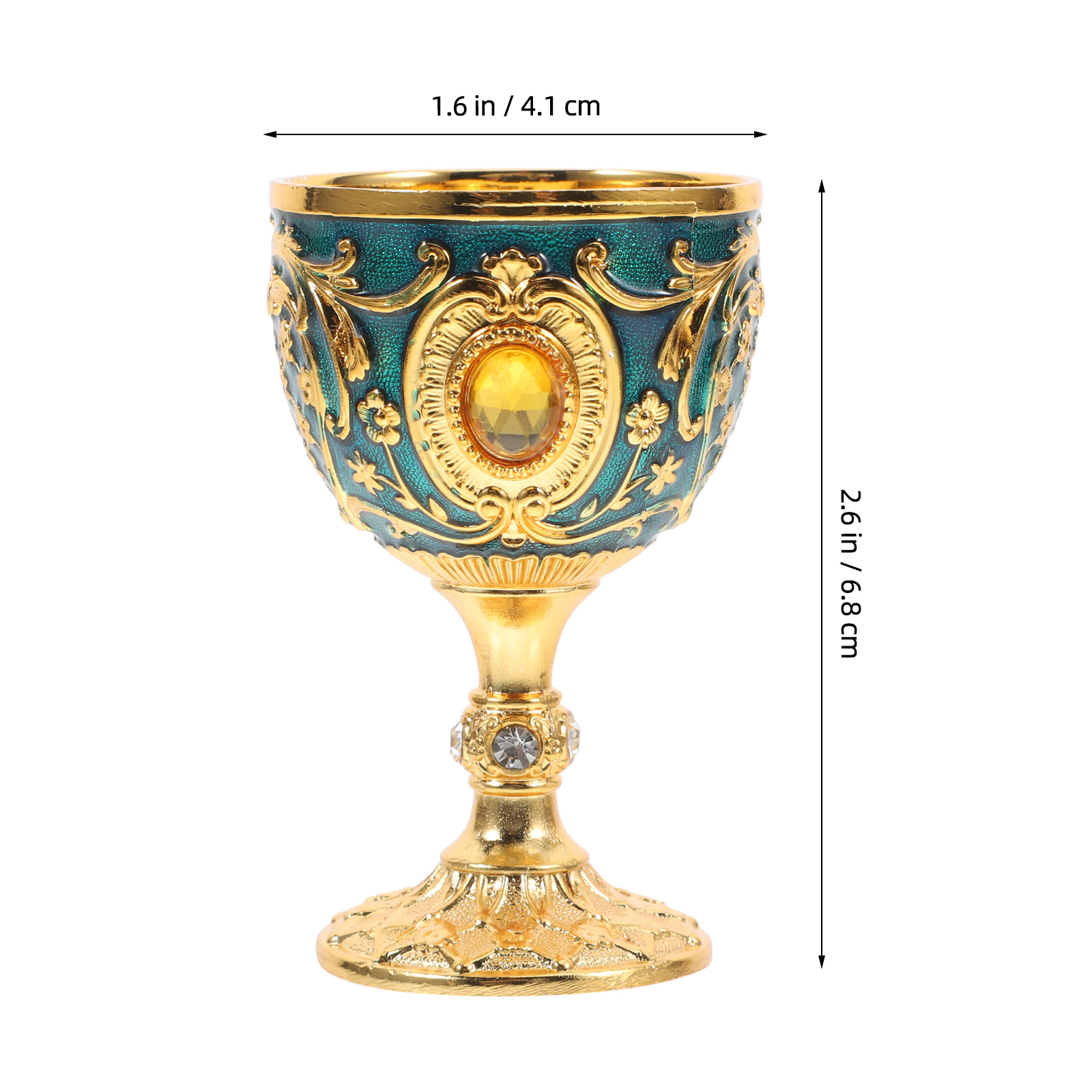 Gold Chalice Cup Retro Vintage - Old Fashioned Glass 리뷰 및 가격