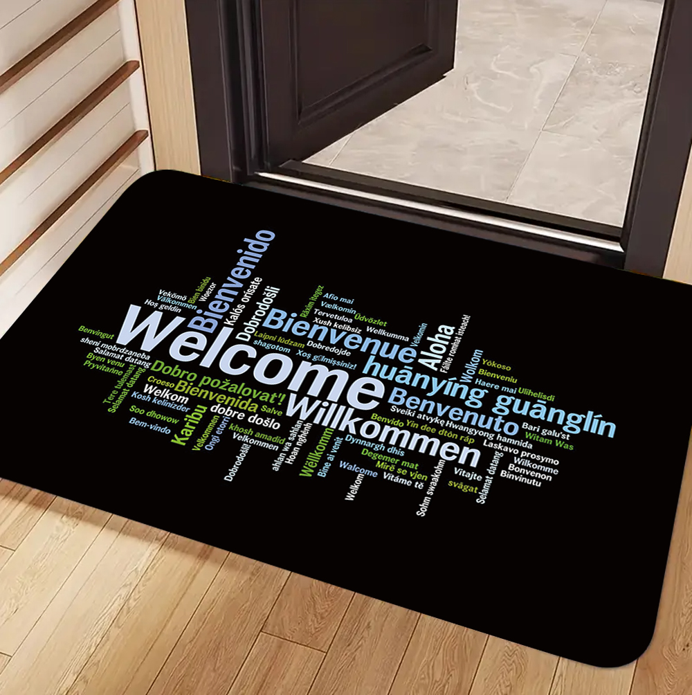 Welcome & Friends Theme Carpet - Home Bar Word 리뷰 및 가격
